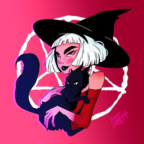 I made another fanart of Sabrina for fun and practice and i like the result!!!! guys if u want see m