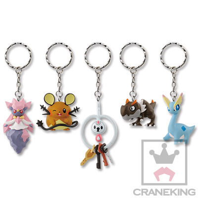 pokemon-global-academy:Pokemon XY 2014 Movie: Key chain Figurines by Banpresto:Coming July 2014