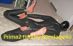 Wetsuit Surfer Bondage