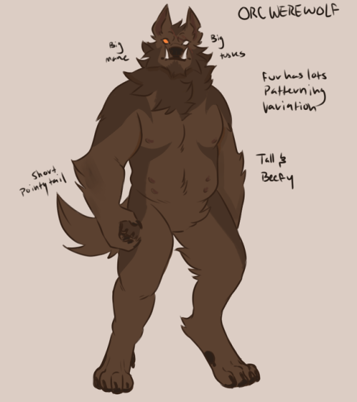 solarbeamtm: part 1 of ??? for dnd werewolf variations  dont be weird in the tags or replies