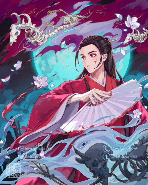  just watched 山河令 and wanted to whack an uncle WEN but too bad it comes out a shouta WEN= = i keep s