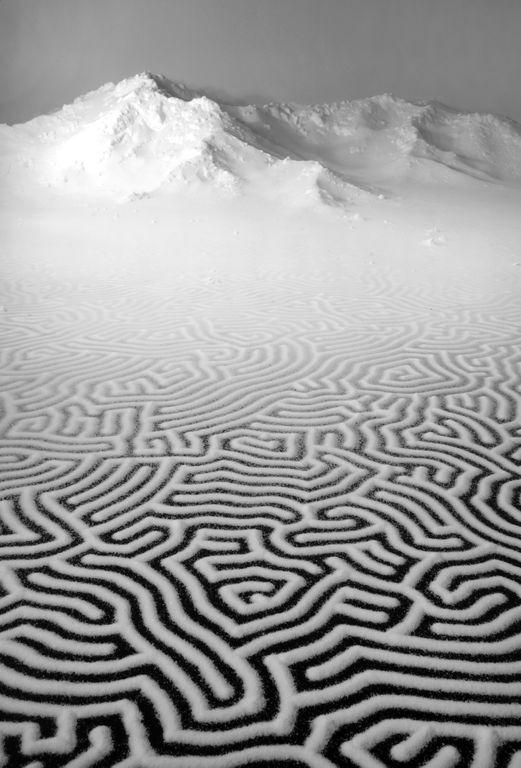 Return to the Sea: Saltworks by Motoi Yamamoto  Motoi is known for working with salt,