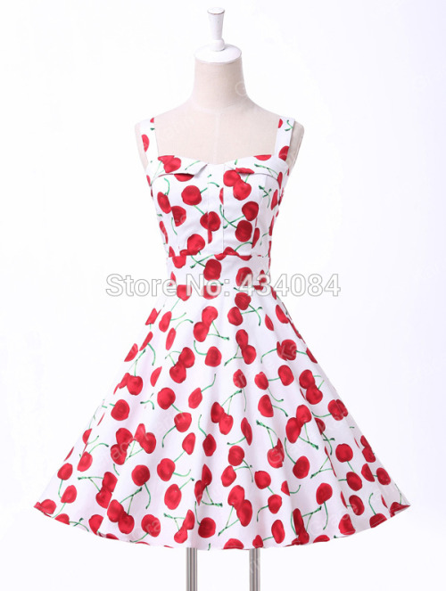 Retro Turn-Down Collar Dresses - $27.37Check out this seller for a huge selection of retro 50s dress