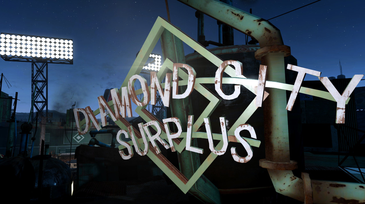 athizria:Diamond City - Signs