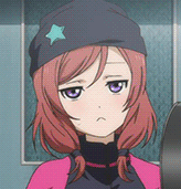 westkinotrueprincess:         Maki’s “I’m so done with you” face is the best.   