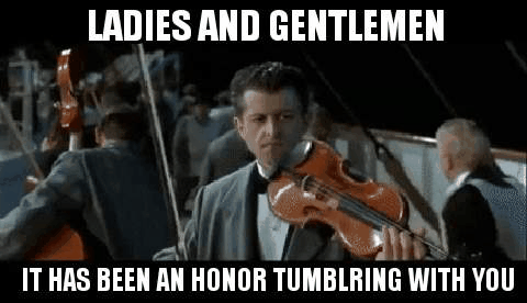 yourpersonalcuckcake: hellomisterchairman:  To all of the blogs that I follow that feature adult content, this comes from my heart. I will miss you all. Good luck and godspeed.   😭😭  