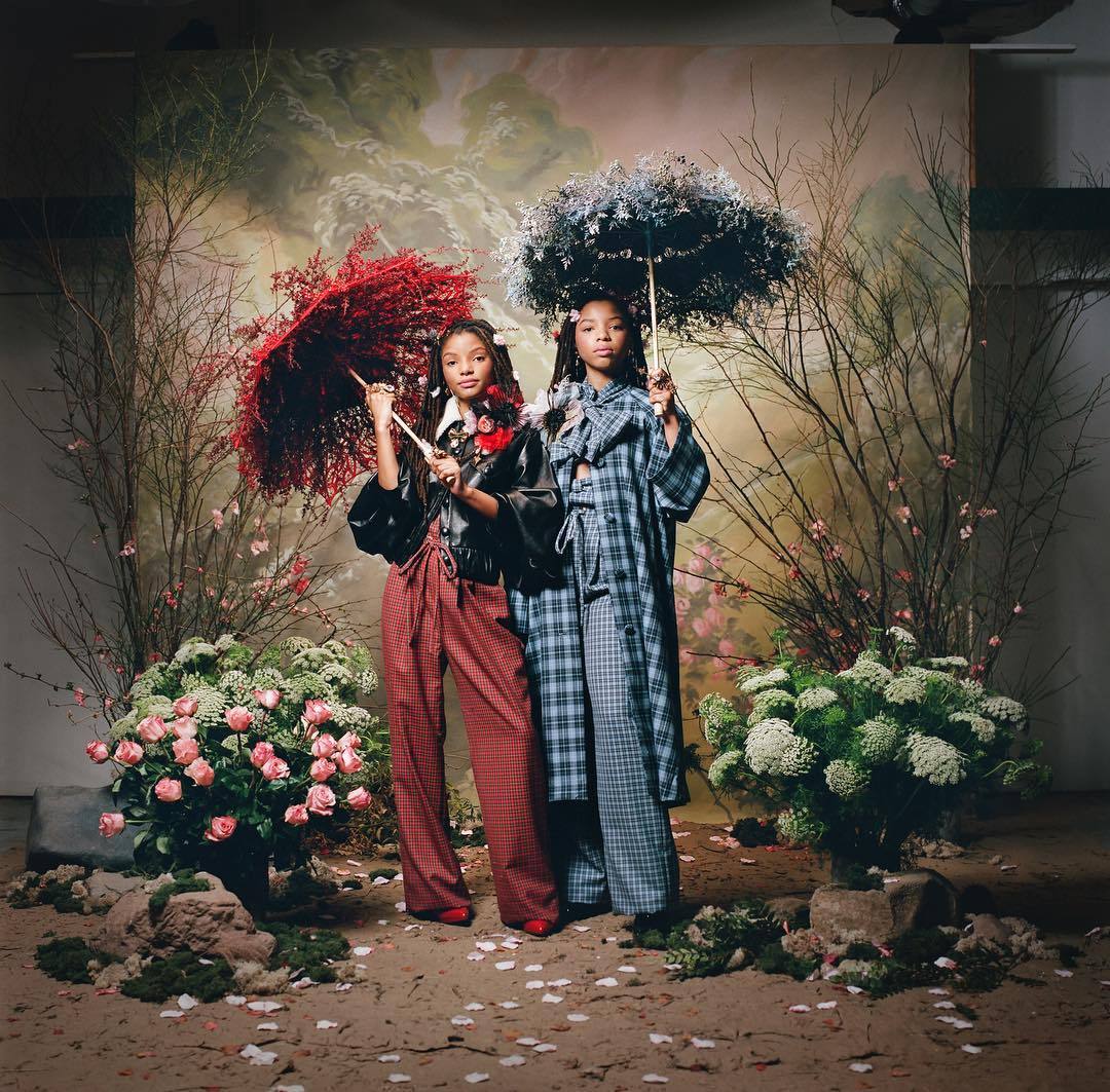 thesoulfunkybrother:  -  Rodarte portrait Series: Women that inspire us  ChloeXHalle.Ph.