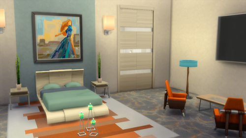 DivitiaeModern home No CC, playtested and fully furnished. Move objects must be activated before pla