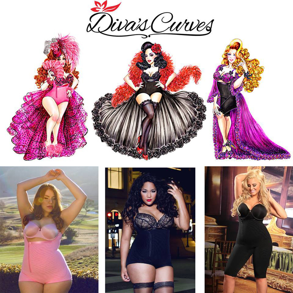 sunnysgy:  Curvy DivasA series of three fabulous plus size girls commissioned by