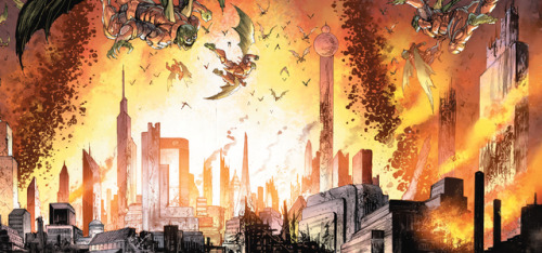 marvel-dc-art:Action Comics v1 #967 - “Men of Steel” (2017) pencil & ink by Tyler Kirkham color by Arif Prianto