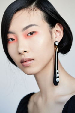 artfaceswarsaw: Beauty special with Wenjing  Photography Christine Kreiselmaier / ART FACES Model Wenjing Chang at Storm Models 