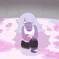 missgreeneyart:Pearlmethyst week day 6: Angst