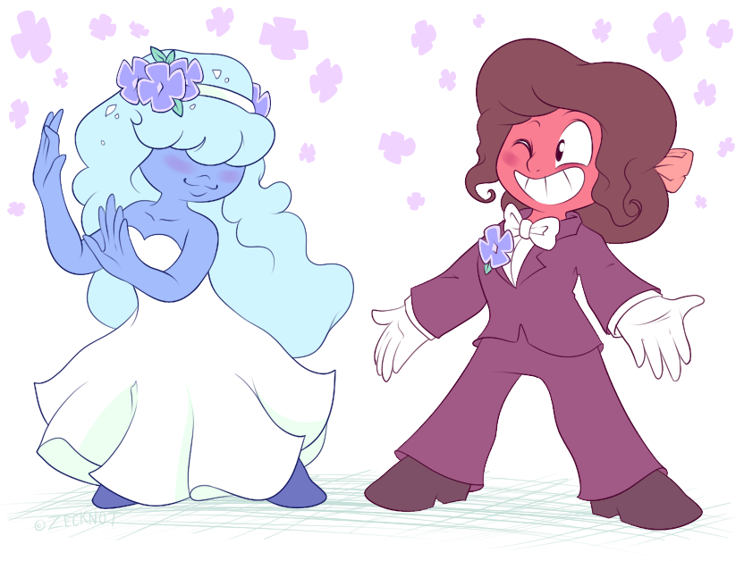 zecknot:  The old switcharoo! (or just an excuse to draw Ruby in a suit) 