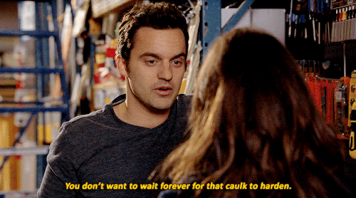 rory-amy:  Just remember… you caught him pleasuring himself to a mail-order steak catalog. NEW GIRL | 2.19 “Quick Hardening Caulk” 