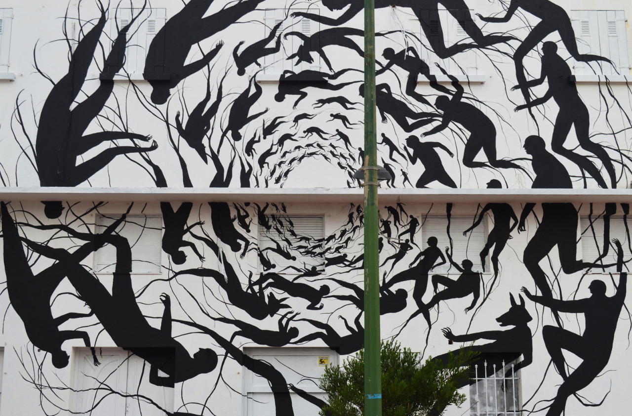 serheteronimo:  Primer mural de Distrito de Arte Urbano de Punta del Este (Uruguay)