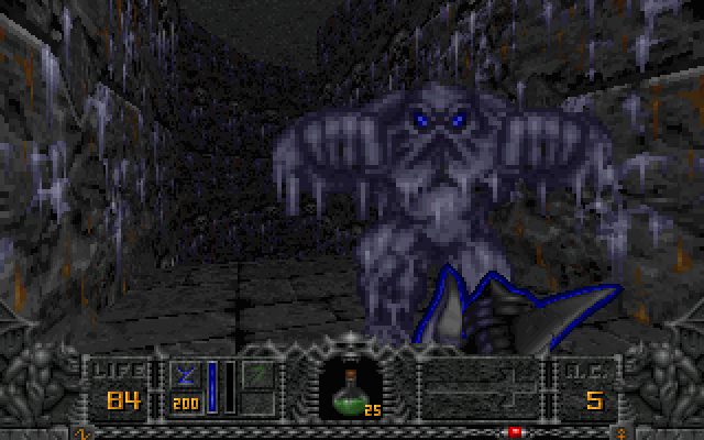 dos-ist-gut:  Hexen: Beyond Heretic (Raven Software Corporation, 1995) Like Heretic