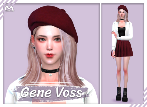 mildchoco: Gene Voss Sim ✦ If you like my sims please like,reblog and follow me ❤  ✦ • ···········