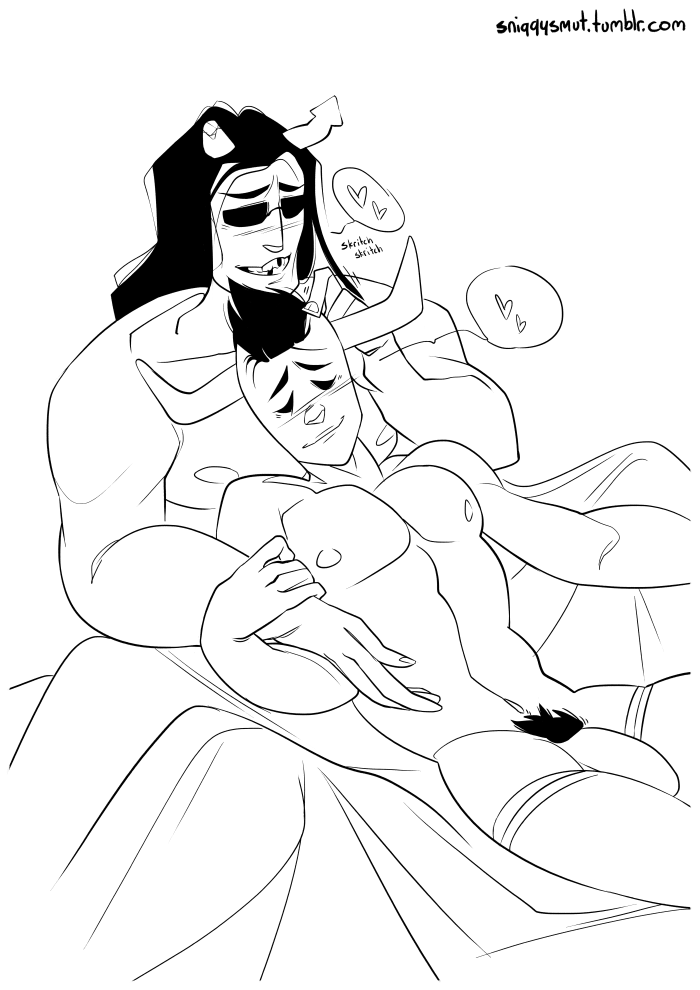 sniggysmut:   Patreon   request:    Homestuck - Equius and Tavros just being happy
