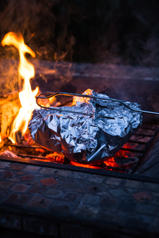 boozybakerr:  Campfire Breakfast Burger 