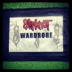 slipknot:  See you tonight Download. #download2013 #dl2013 (at Donington Park)