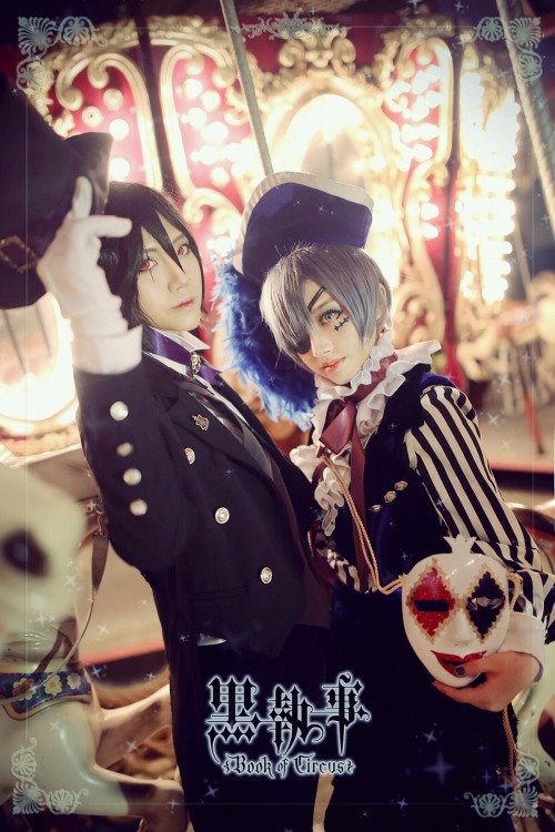 cosplay-soul:  Sebastian Michaelis & Ciel Phantomhive | Kuroshitsuji 