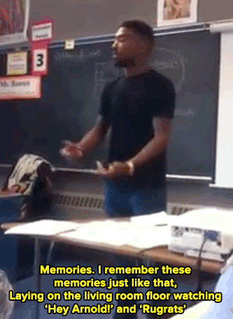 micdotcom:  micdotcom:  Watch: Best substitute teach ever performs jaw-dropping