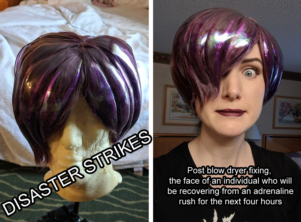 Houseki cosplay wig shiny