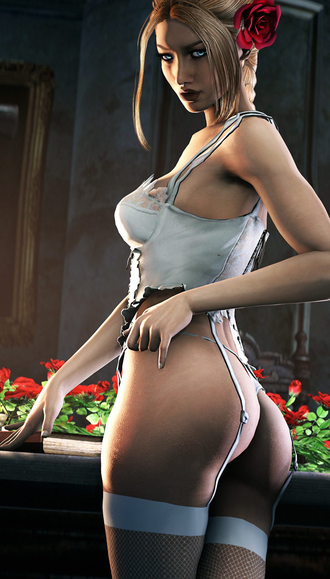 Sigh.. You and your great ass. Sylf in lingery ;__;&gt; HIGH RES HERE &lt;