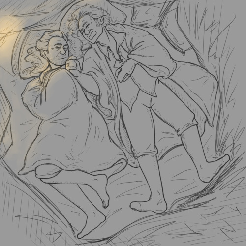 sungmee:  in a softer timeline, ed and stede share the blanket fort