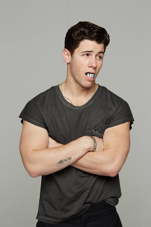 Porn Pics vogueguy:  homme–models:  Nick Jonas for