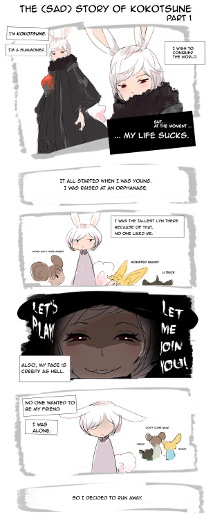 bns-badboyz: The (sad) story of KokotsunePart 1 art by jollyrose