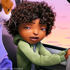 of-the-pookan-race:  dvnbroch:  Dreamworks’ Home (2015) ( x )  Her hair has more curl-game than Merida’s hot damn   Y did bitch be driving? She looks 10 