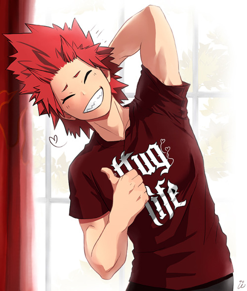 Hug life ❤️ ! It’s a bit late, but I wanted to draw a quick happy Kiri to say a big thank you to my 