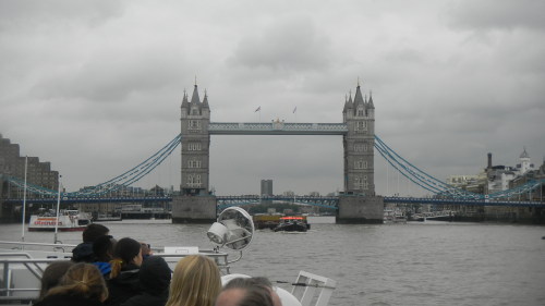 Boat ride down the River Thames