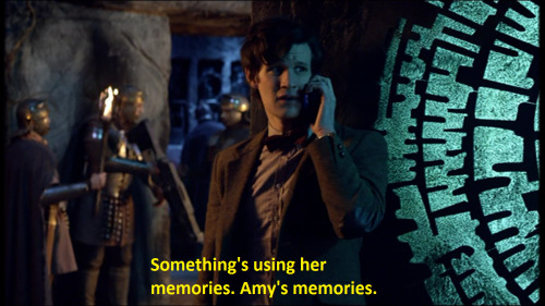 What could have the power to use Amy’s memories and turn them into a fully fledged flesh and b