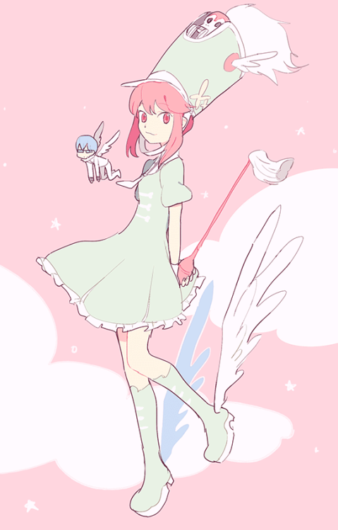 fileth:  ものくろさんはTwitterを使っています: 魔法少女ののんちゃん 