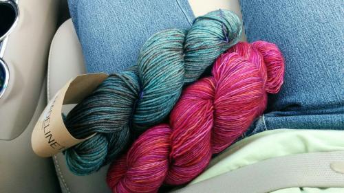 Turns out Silv’s mom is a crafter too, and upon finding out about my yarn addiction, took me out to 