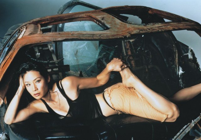 Lucy Liu, photographed by Matthew Rolston, 1999