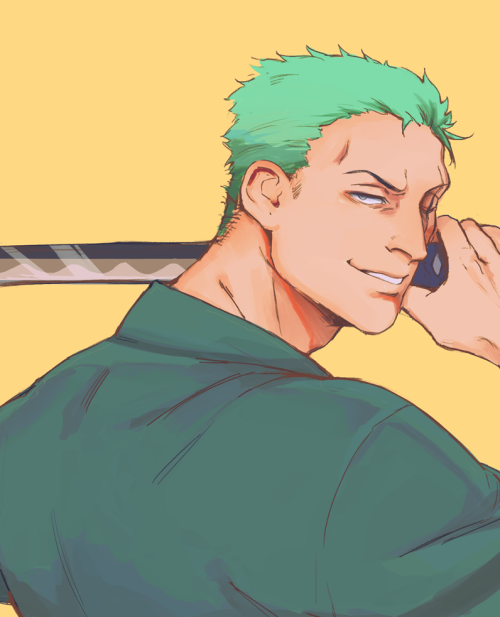 Doing the fanarts thing! Starting with Zoro!