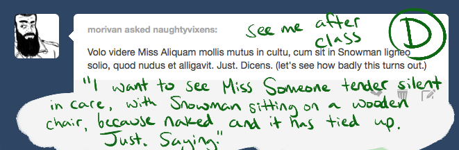 naughtyvixens:  i will never understand why google translate thought that “aliquam”