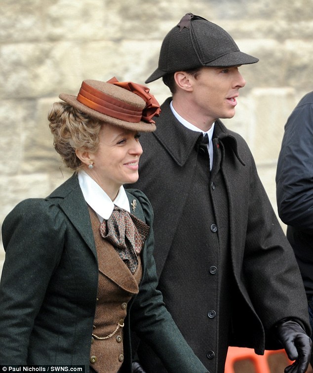 sue-78:  Back to the day job! Benedict Cumberbatch takes a break from awards season