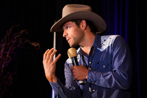bowlegsandsunshine: Cowboy Misha at DallasCon [x] (Please do not save and repost these photos. 