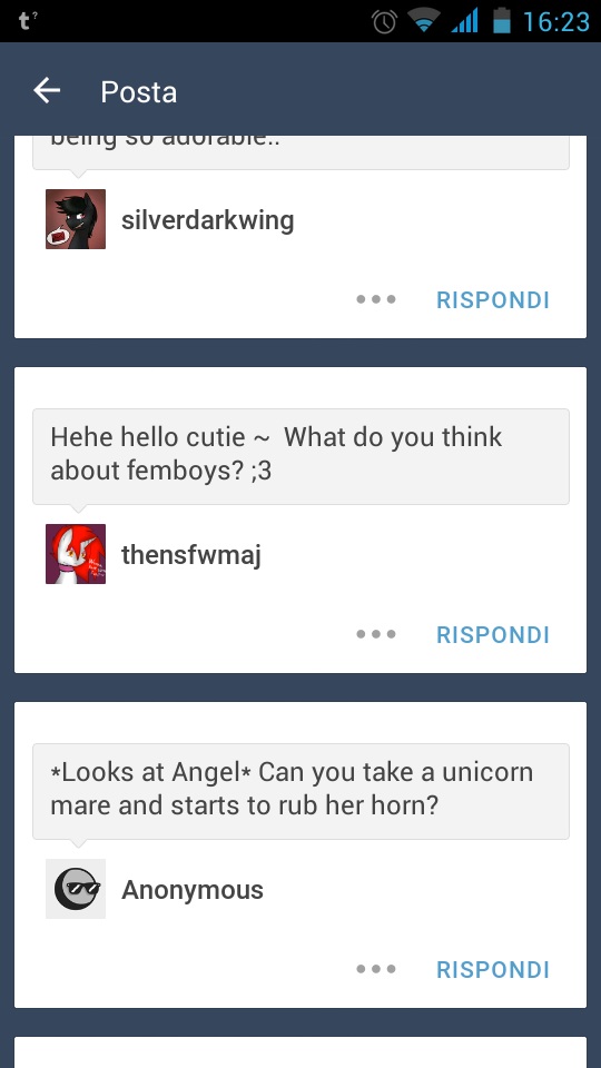ask-fabulousjin:angelheartgold:Angel: I hope no one hear me expecaly @ask-fabulousjin