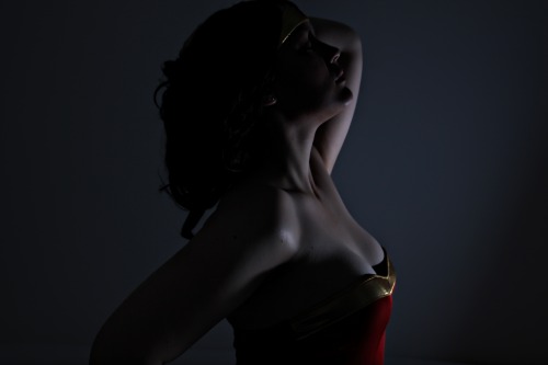 blue-paper-tiger:  Wonder Woman  Be gentle with your comments, I’ve never attempted proper modelling and I sure as hell have never done boudoir. As a photographer it was very difficult being on the other side of the camera as a model, anyone that knows