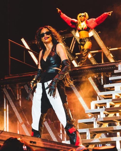  Ciara performing during night two of the Lovers and Friends Festival (May 15) 