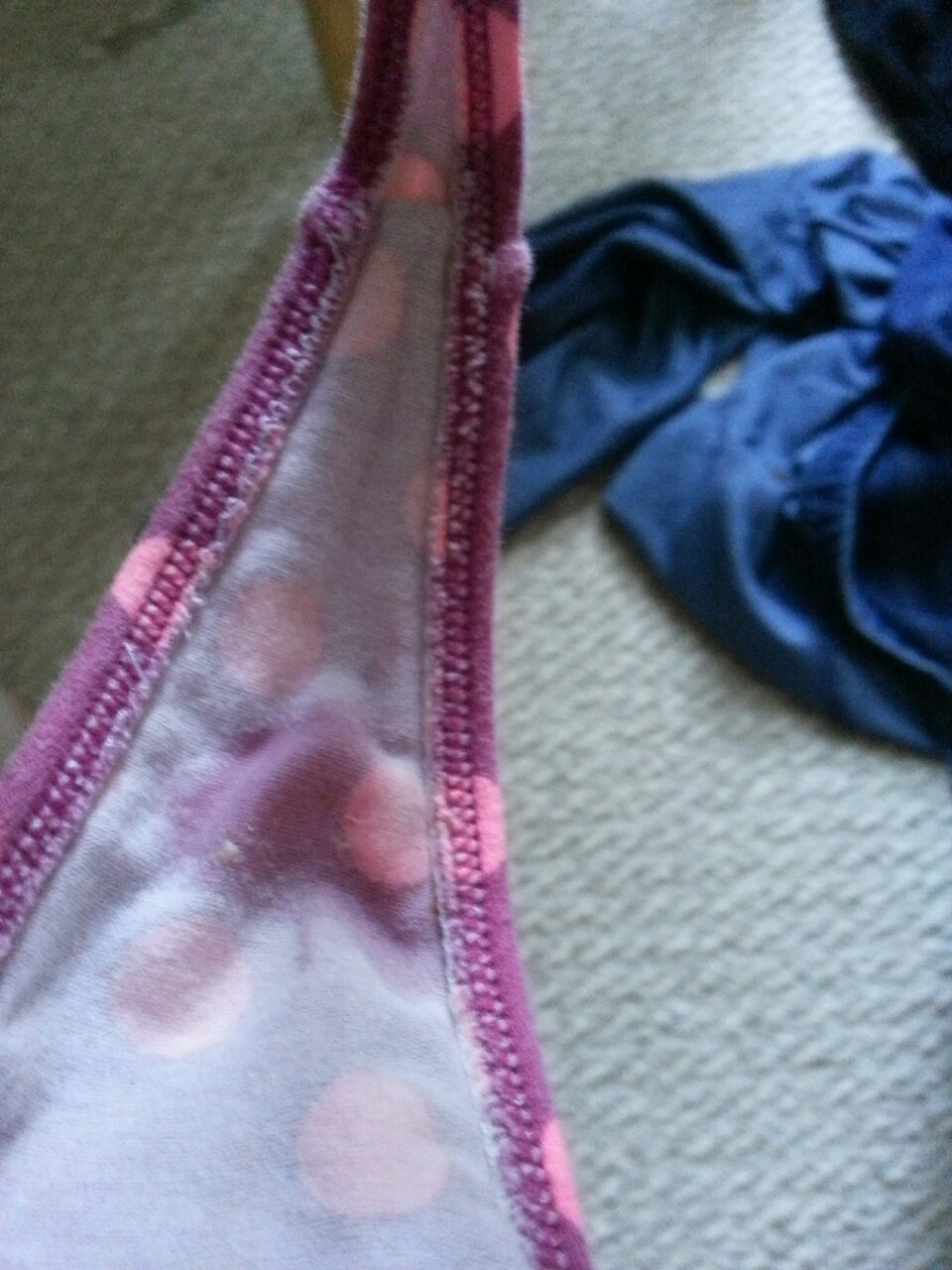 princess-cheyy:  Me and my wet panties from today!! Enjoy!