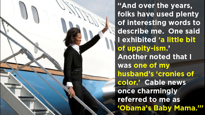 wilwheaton:  mediamattersforamerica:  First Lady Michelle Obama talked about her