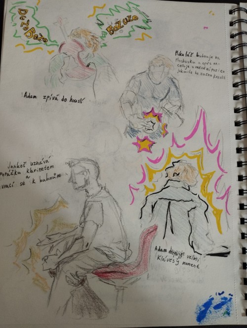 Sketches From After School Hang Out