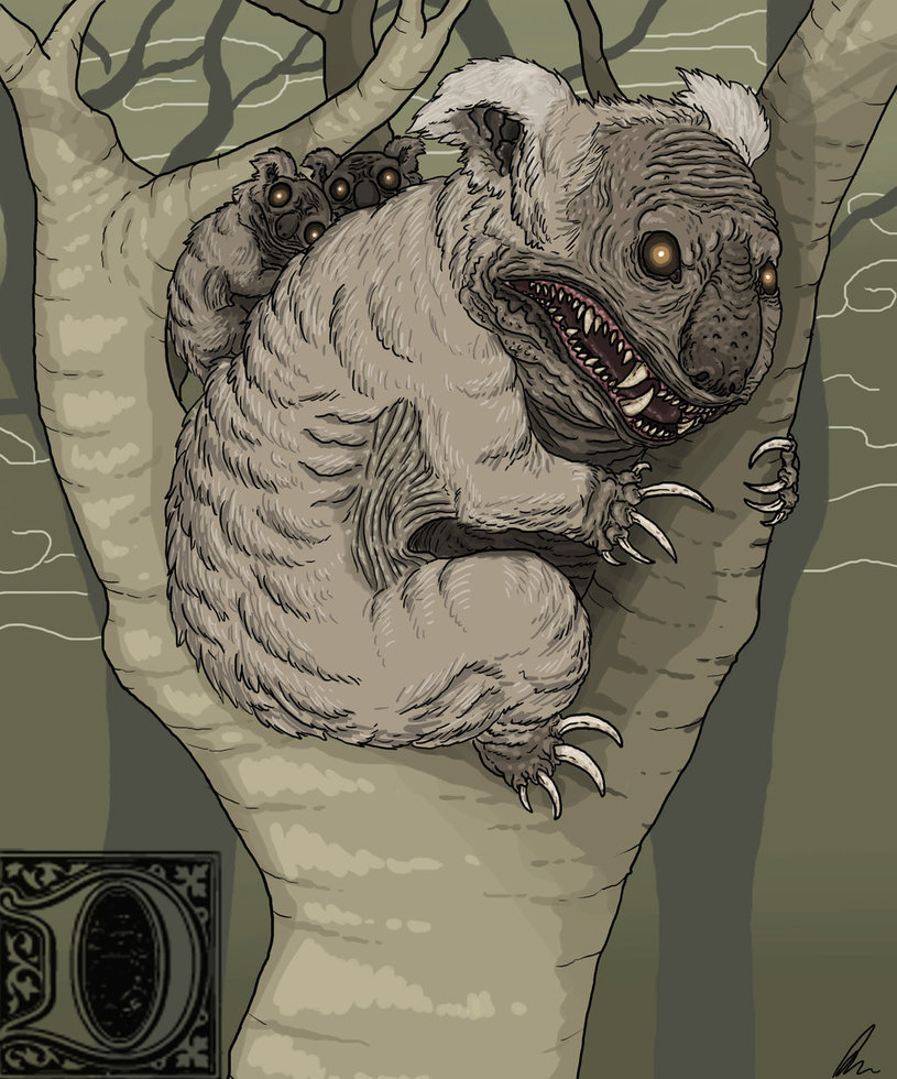 Creature Codex — Drop Bear and Koala