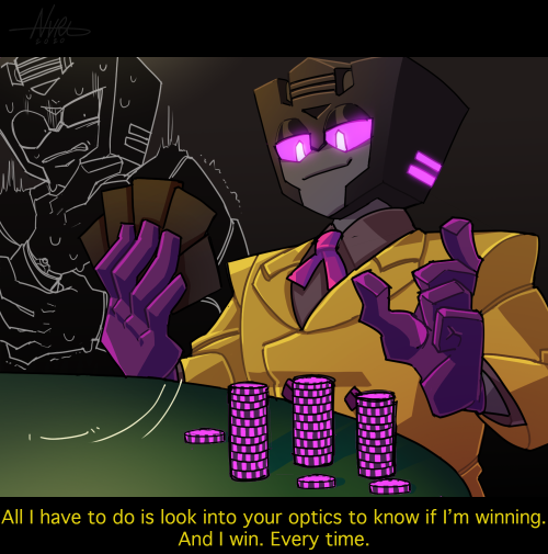 pastelpaperplanes:narichoeart:POKER FACE: COPS AND MOBS AU Swindle is known for his business prowess